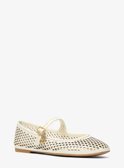 Ballerine Nellie Flex en cuir découpé au laser