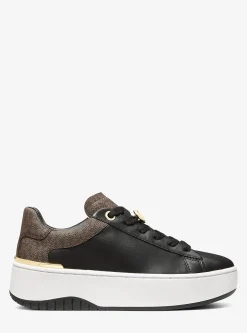 Basket Dottie en cuir à logo Signature