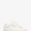 Basket Nolan en cuir et daim