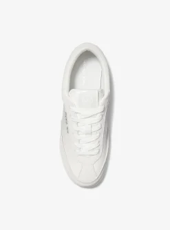 Basket Nolan en cuir et daim