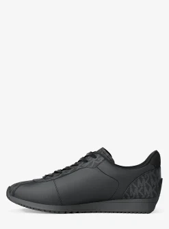 Basket Rhodes en cuir à logo Signature