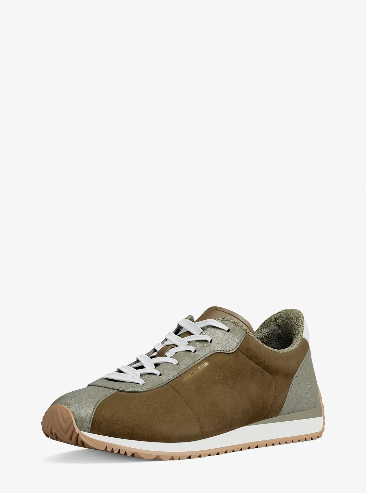 Basket Rhodes en daim à couleurs contrastées