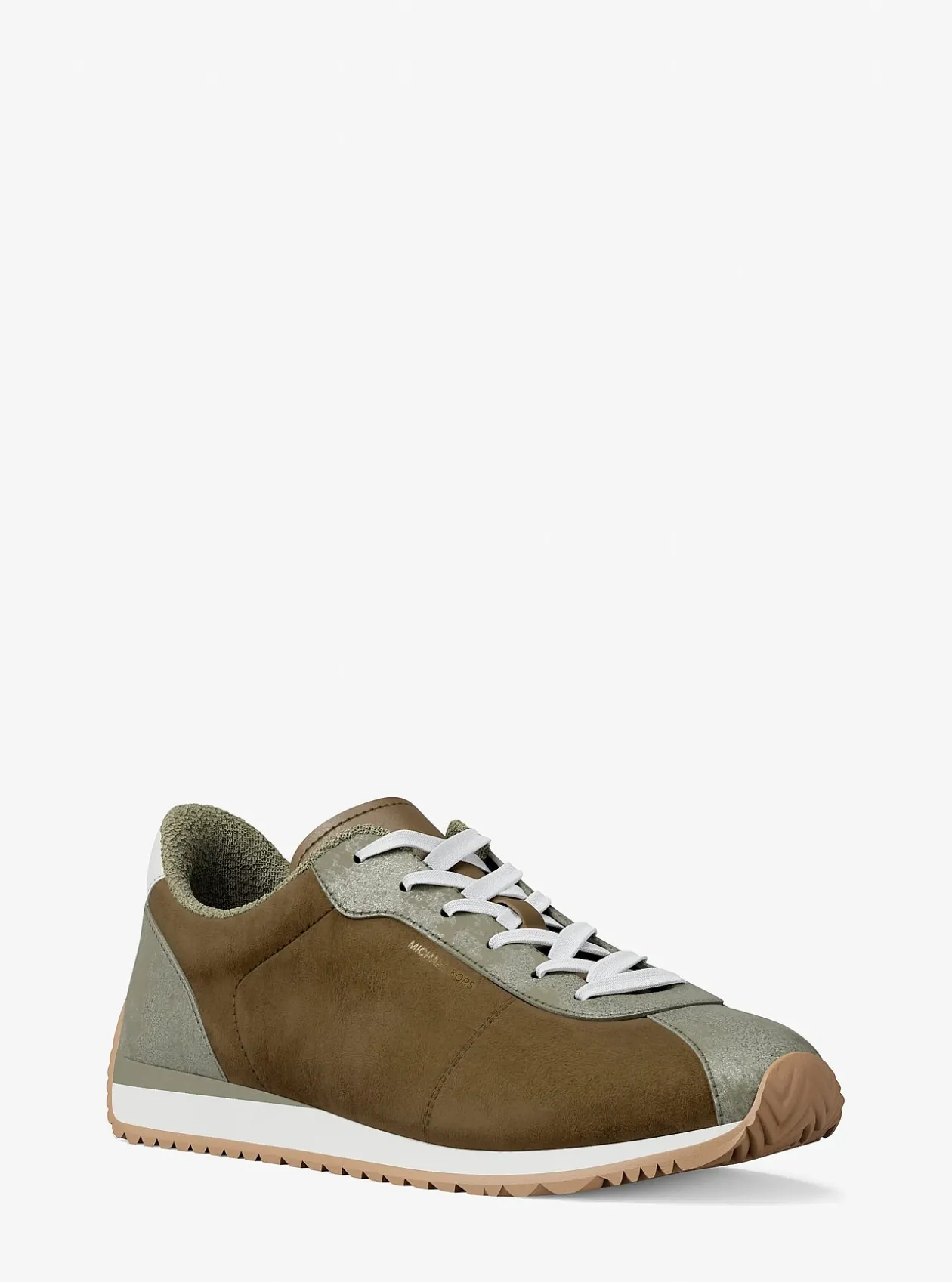 Basket Rhodes en daim à couleurs contrastées