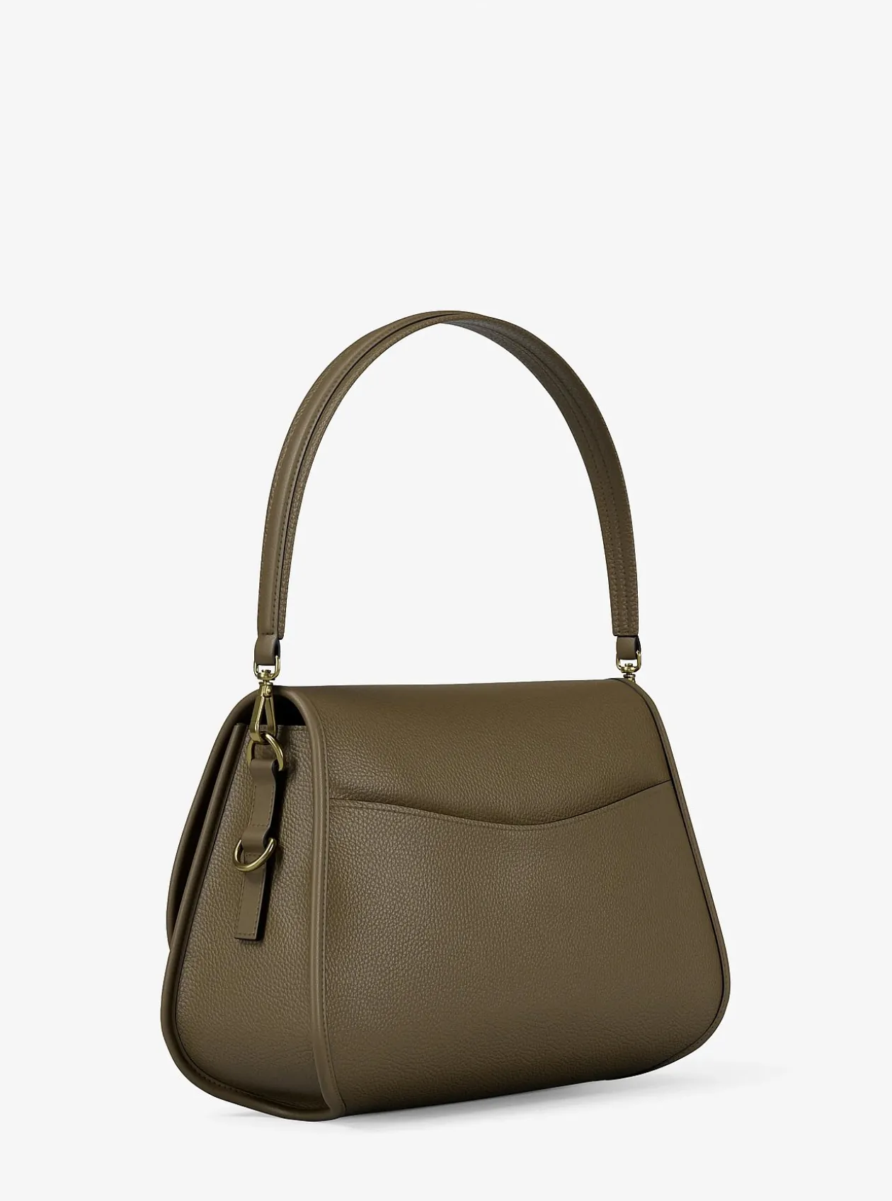 Besace convertible Holmes de taille moyenne en cuir grainé