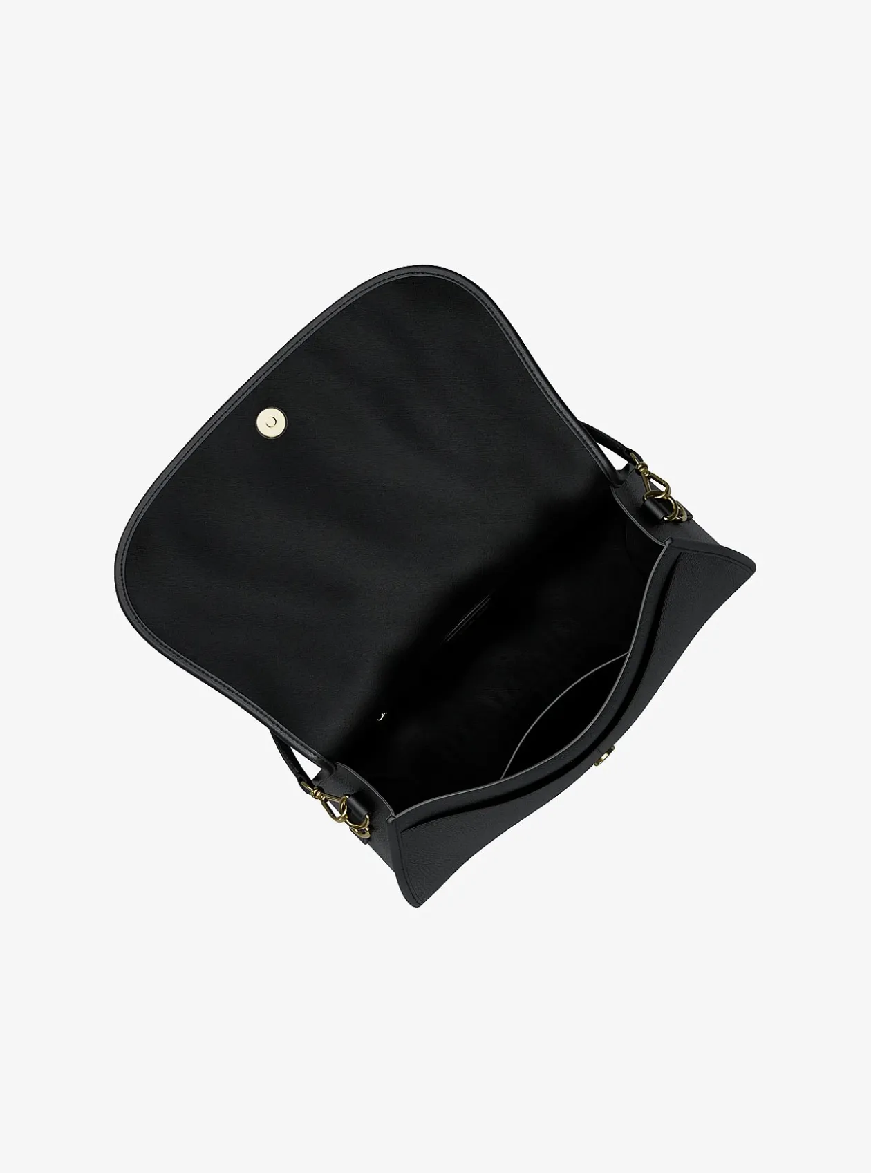 Besace convertible Holmes de taille moyenne en cuir grainé