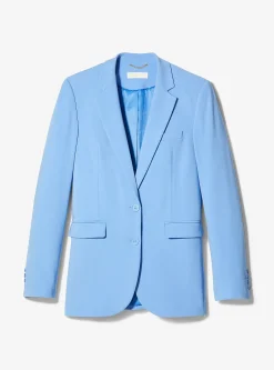 Blazer boyfriend en crêpe
