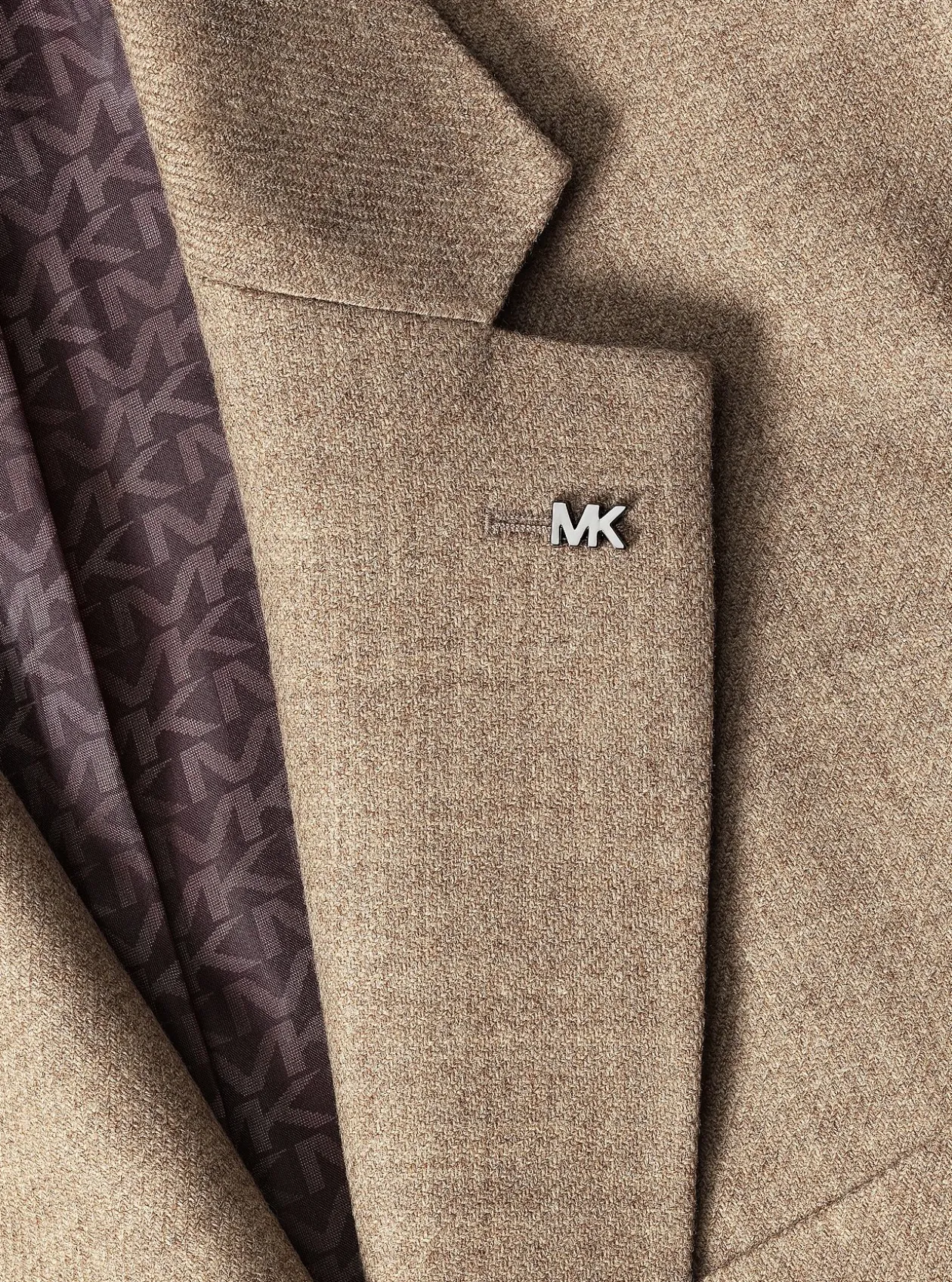 Blazer en laine naturelle