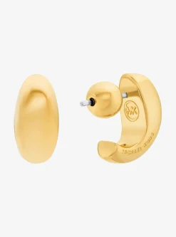Boucles d'oreilles huggies demi-cercle