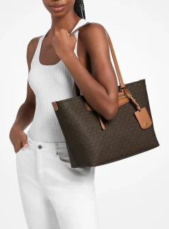Cabas Jet Set Travel de taille moyenne à logo Signature