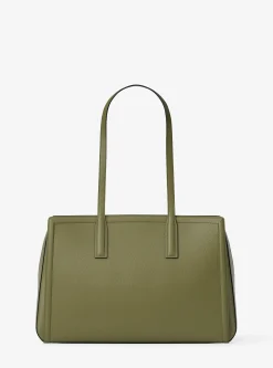 Cabas Laila de taille moyenne en cuir