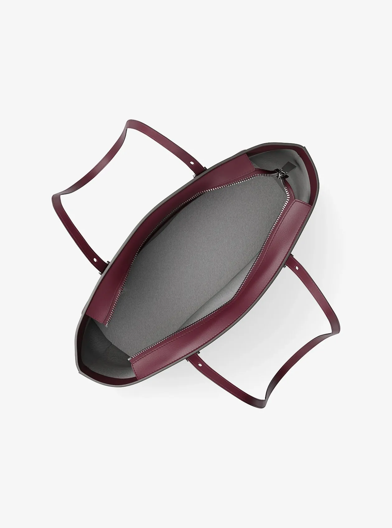 Cabas Quinn de taille moyenne en cuir à logo Signature