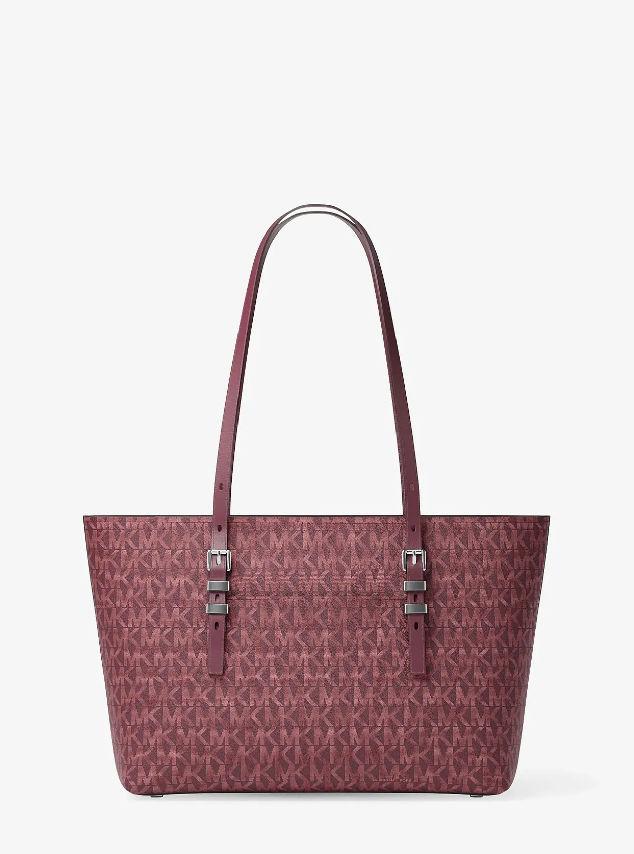 Cabas Quinn de taille moyenne en cuir à logo Signature