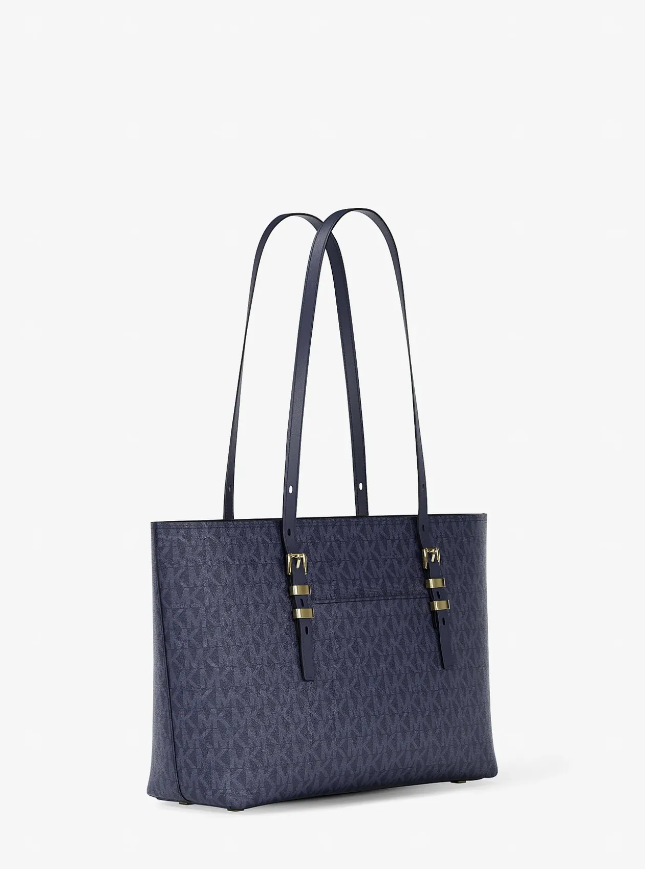 Cabas Quinn de taille moyenne en cuir à logo Signature