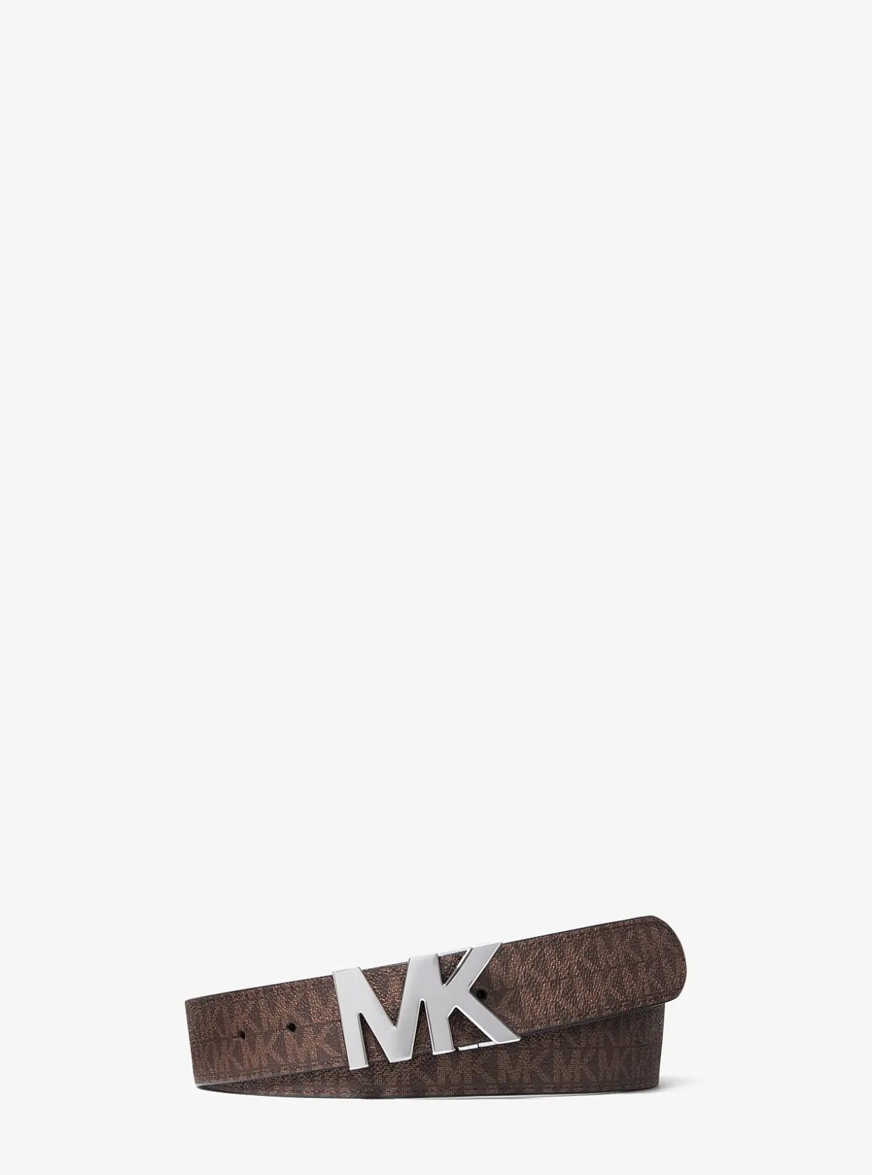 Ceinture à boucle réversible avec logo