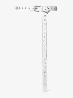 Ceinture en cuir à œillets