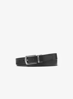 Ceinture réversible à logo Signature
