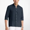 Chemise à coupe classique en lin
