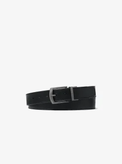 Coffret cadeau portefeuille et ceinture avec logo Signature