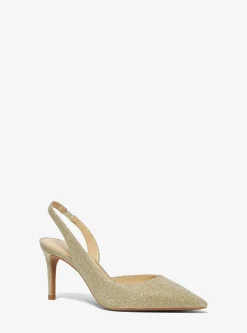 Escarpin Alina Flex en maille chaîne à paillettes avec bride arrière