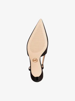 Escarpin Alora en daim avec bride arrière
