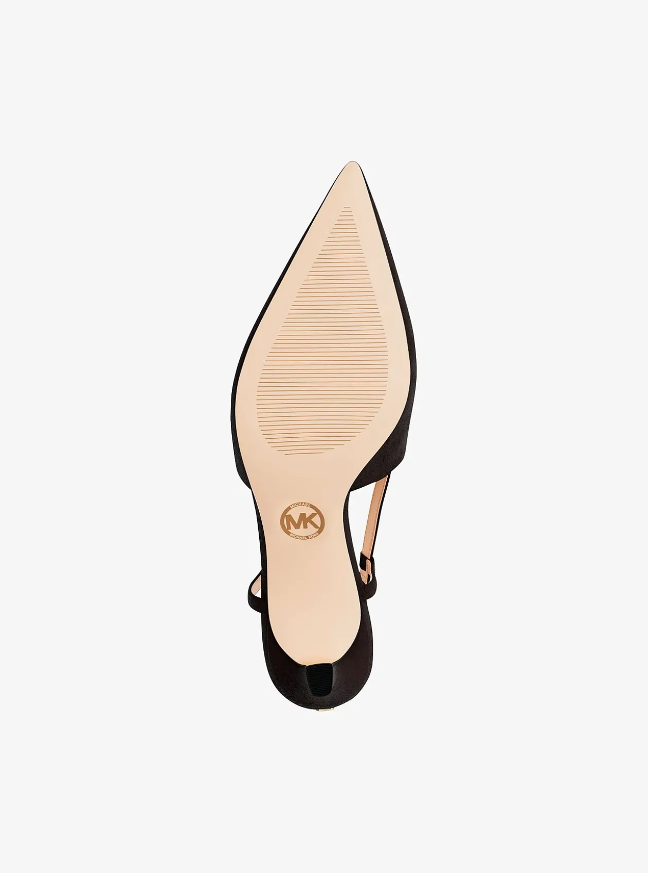 Escarpin Alora en daim avec bride arrière