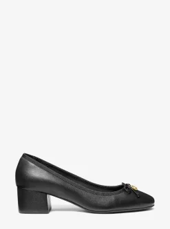 Escarpin Piper Flex en cuir à talon bloc