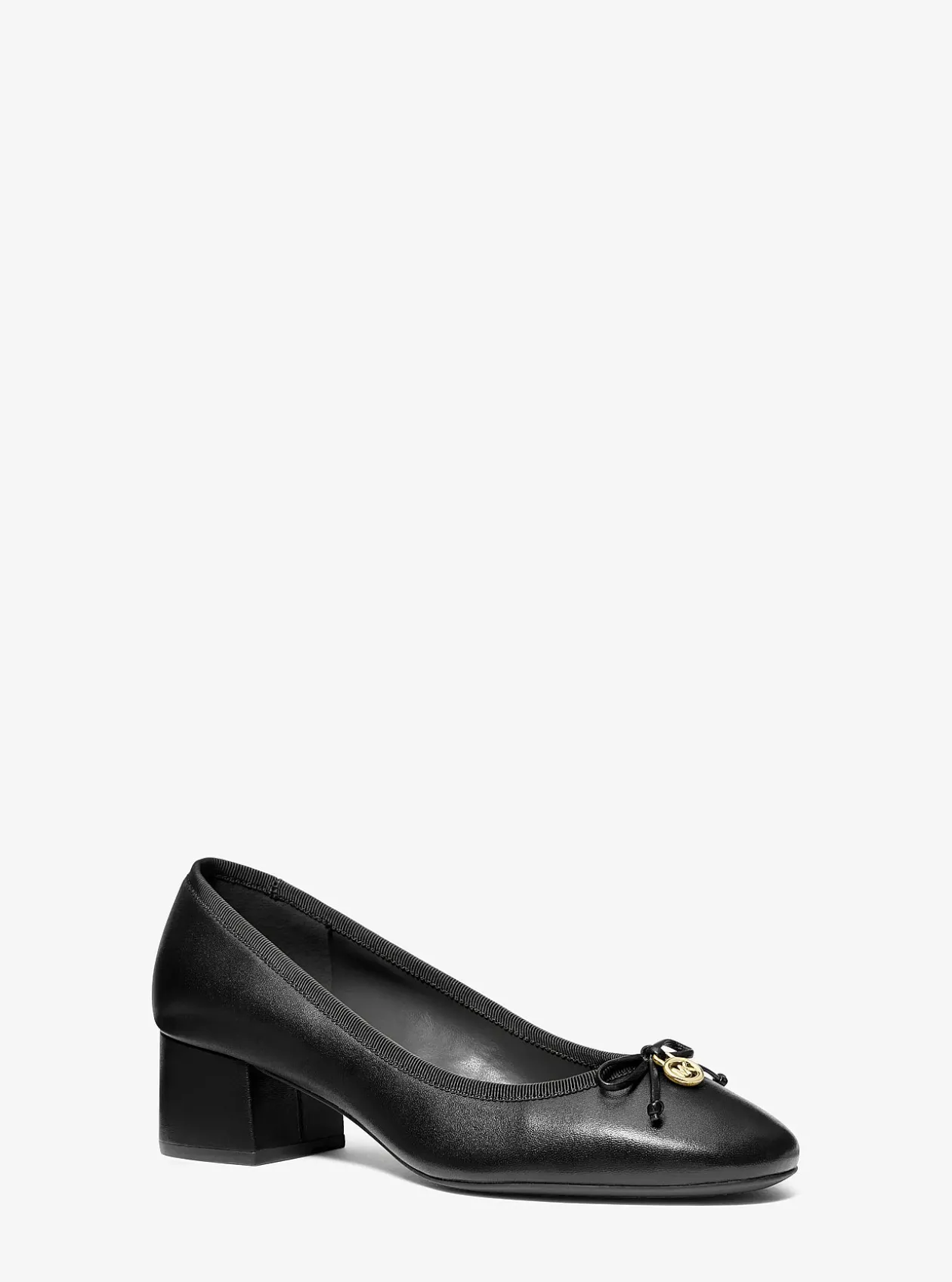 Escarpin Piper Flex en cuir à talon bloc