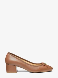 Escarpin Piper Flex en cuir à talon bloc