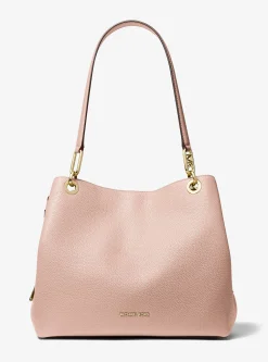 Grand cabas Kensington en cuir grainé
