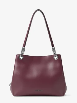 Grand cabas Kensington en cuir grainé