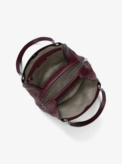 Grand cabas Kensington en cuir grainé