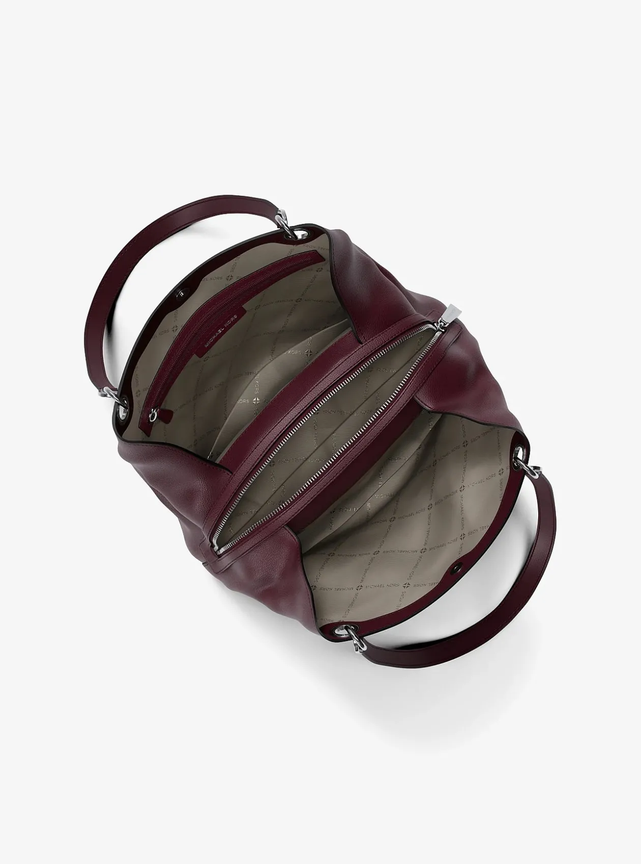 Grand cabas Kensington en cuir grainé