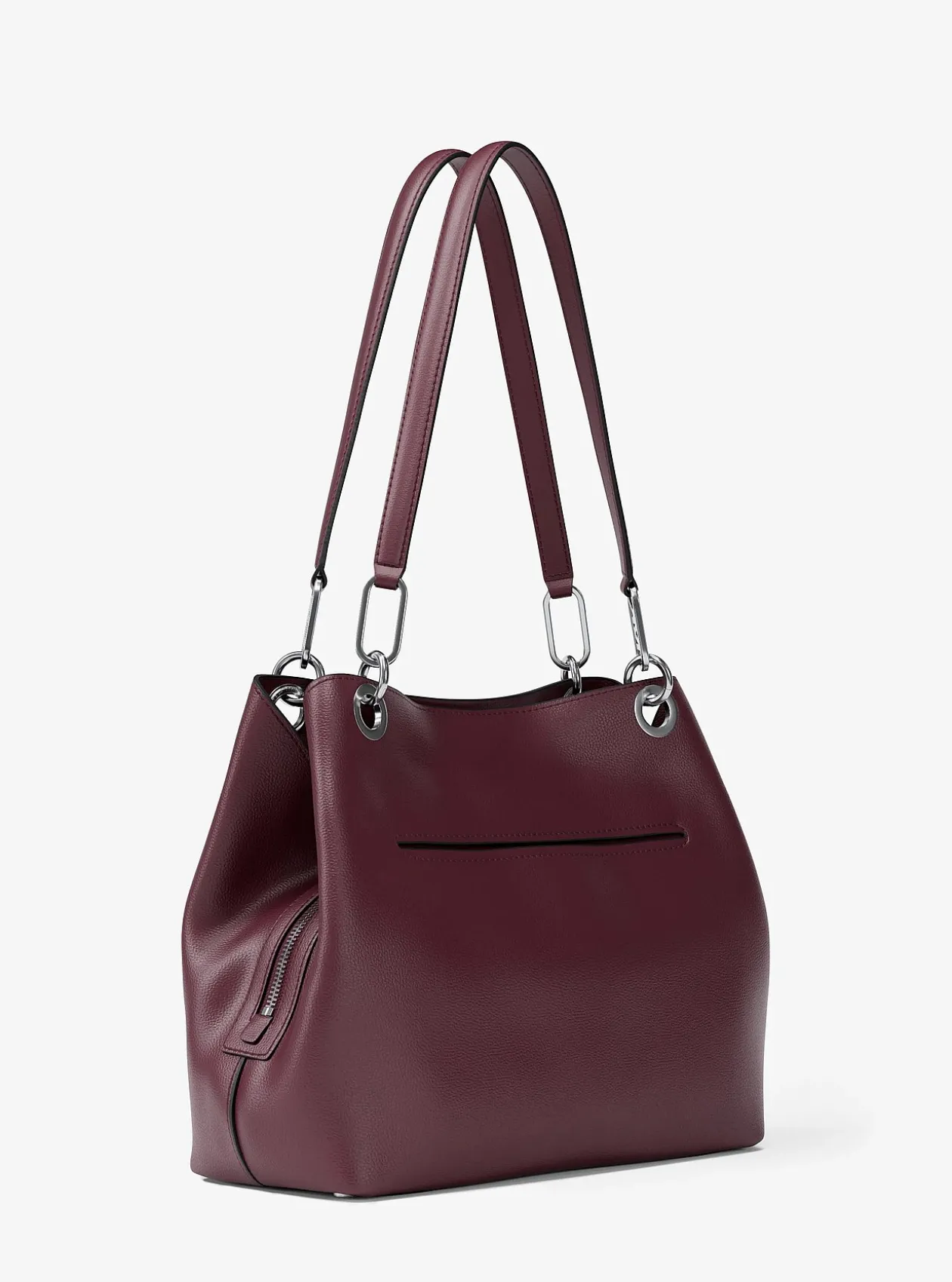 Grand cabas Kensington en cuir grainé