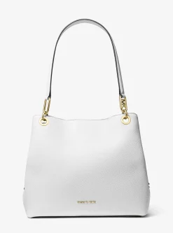 Grand cabas Kensington en cuir grainé