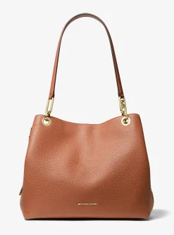 Grand cabas Kensington en cuir grainé