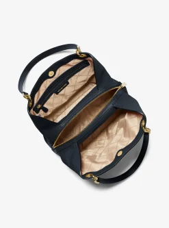 Grand cabas Kensington en cuir grainé