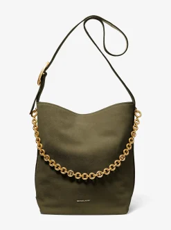 Grand cabas seau Nolita en daim