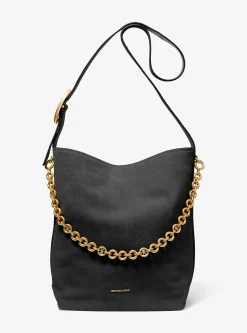 Grand cabas seau Nolita en daim