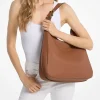 Grand sac porté épaule bohème Nolita en cuir grainé