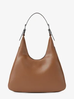 Grand sac porté épaule bohème Nolita en cuir grainé