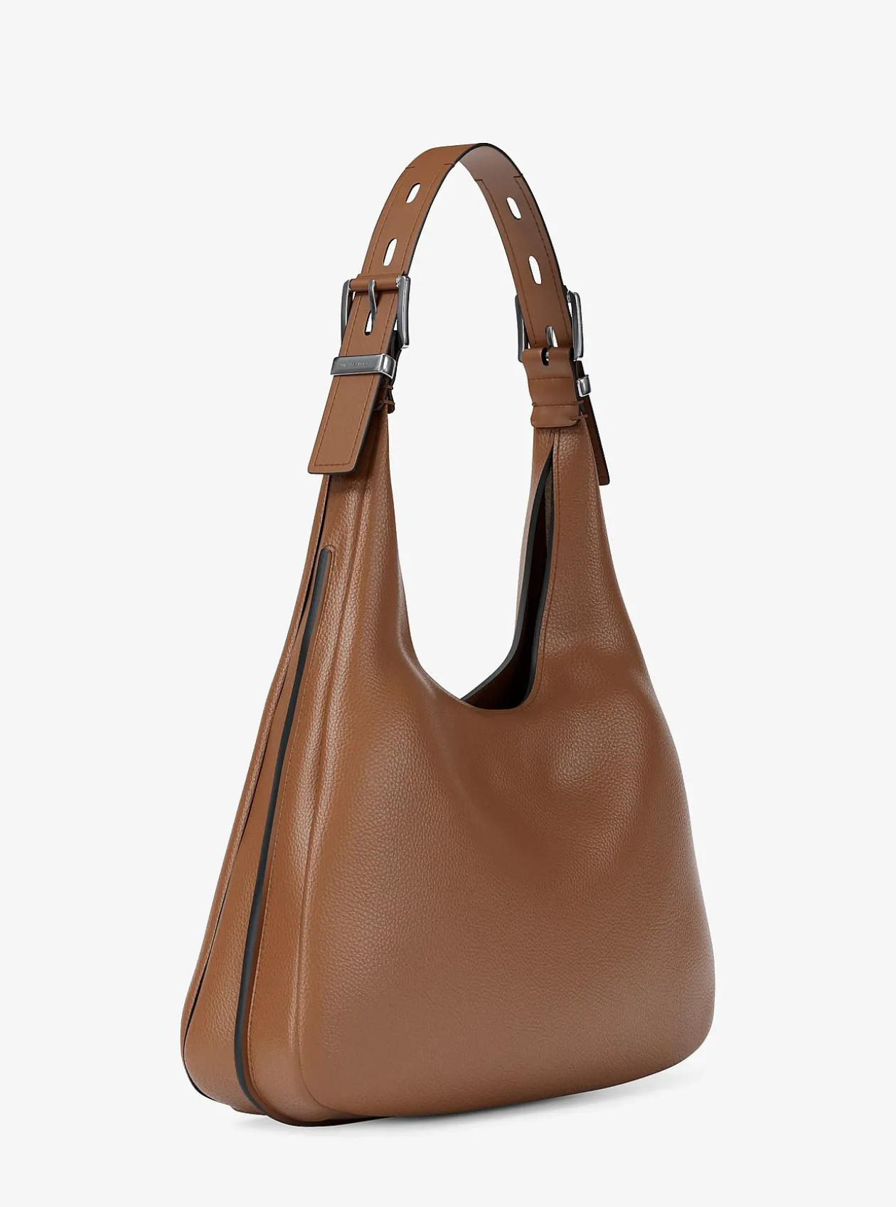 Grand sac porté épaule bohème Nolita en cuir grainé