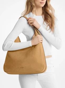 Grand sac porté épaule bohème Nolita en nubuck