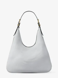 Grand sac porté épaule bohème Nolita en cuir grainé