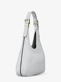 Grand sac porté épaule bohème Nolita en cuir grainé