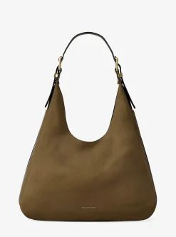 Grand sac porté épaule bohème Nolita en nubuck