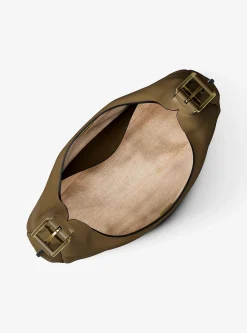 Grand sac porté épaule bohème Nolita en nubuck