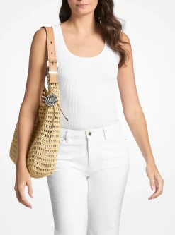 Grand sac porté épaule bohème Nolita en crochet