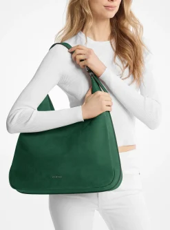 Grand sac porté épaule bohème Nolita en nubuck