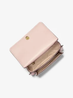Grand sac porté épaule Claire convertible en cuir grainé