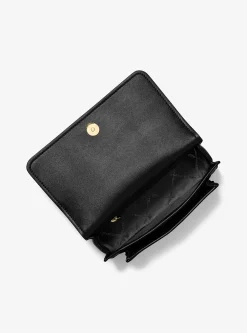 Grand sac porté épaule Claire convertible en cuir grainé